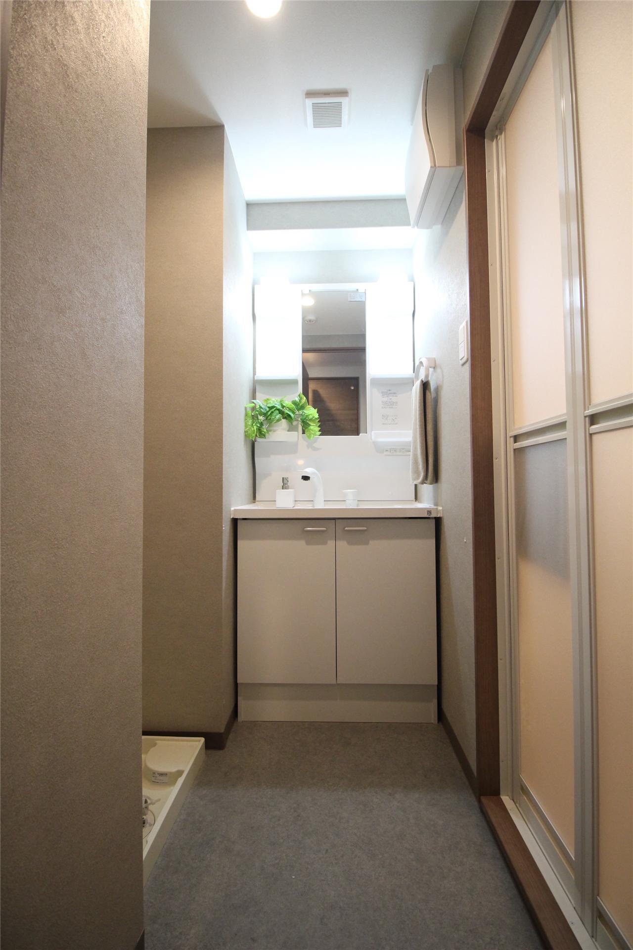 洗面設備　※写真別部屋参照