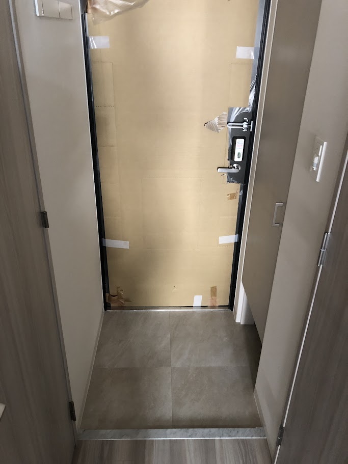 玄関　落ち着いた玄関です