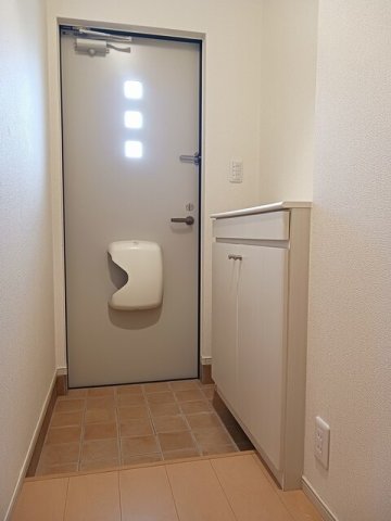 玄関　明るい玄関です