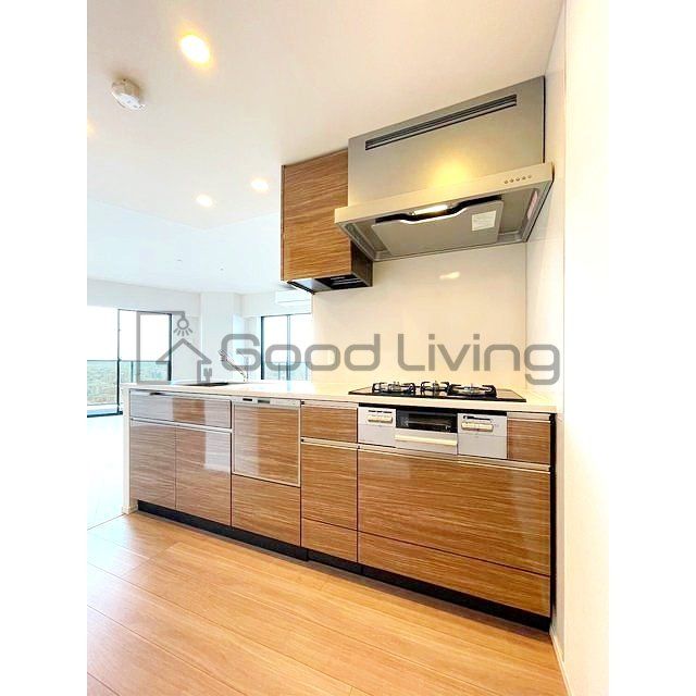 キッチン　使いやすくて料理が楽しくなりますね