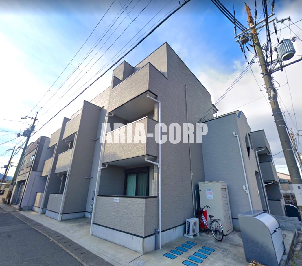 建物外観　2018年完成、大手ハウスメーカー施工デザイナーズ