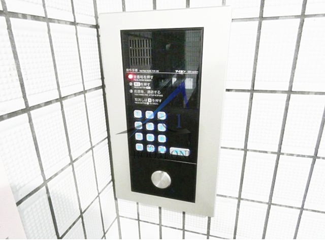 セキュリティ　オートロックです。