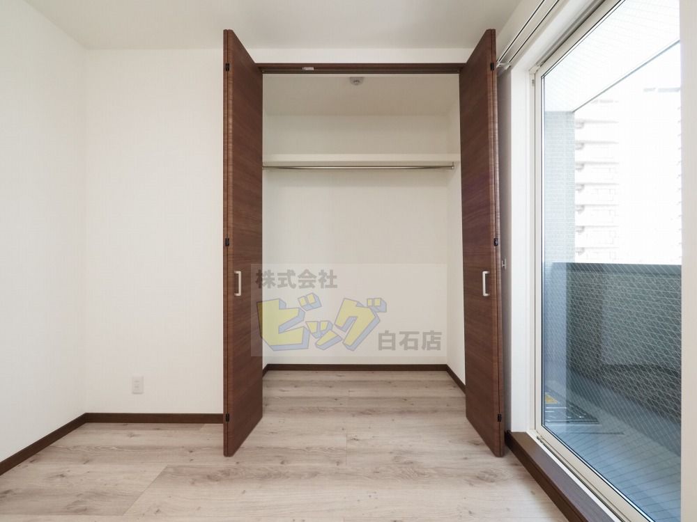 収納　使い勝手の良いクローゼットタイプです♪