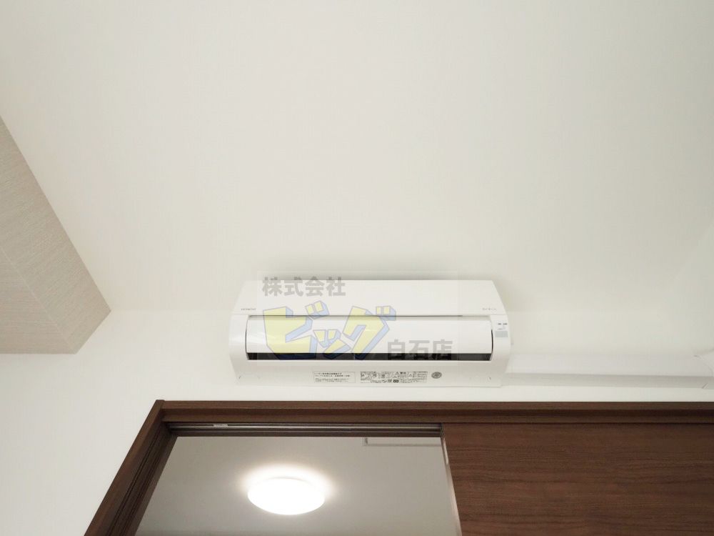 その他設備　エアコン完備で暑い夏も快適です♪