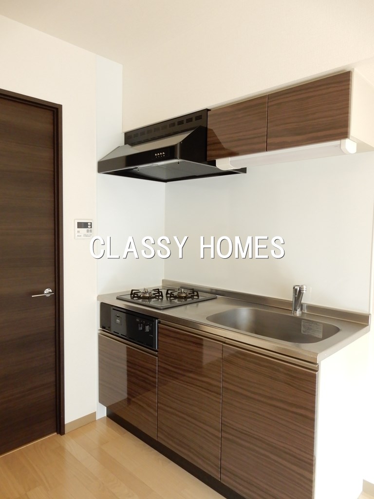 キッチン　2014年竣工　ファーストA虎ノ門：キッチン