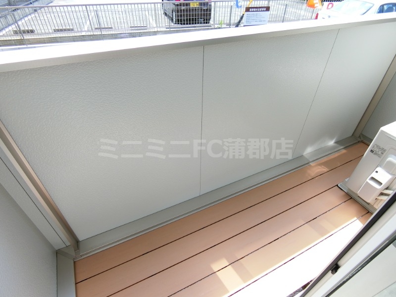 バルコニー　モデルルーム