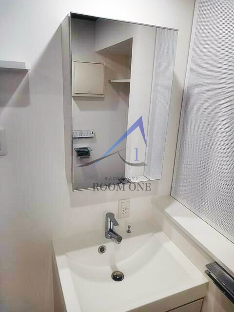 洗面設備　洗面台です。