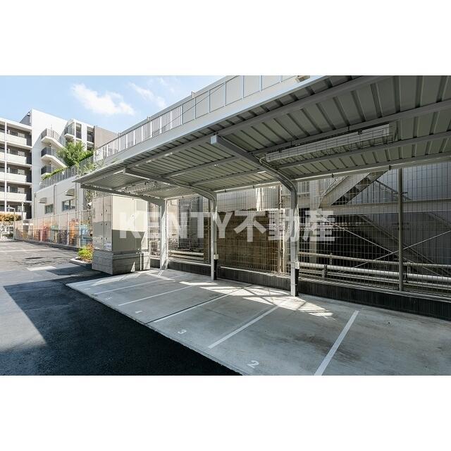 その他共有部分　バイク置場2025年4月撮影