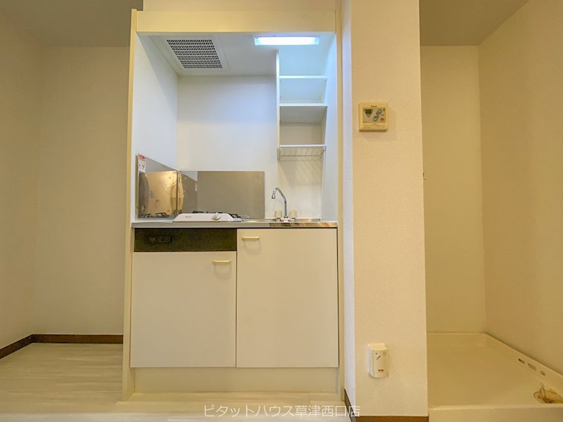 キッチン　１口ガスコンロ