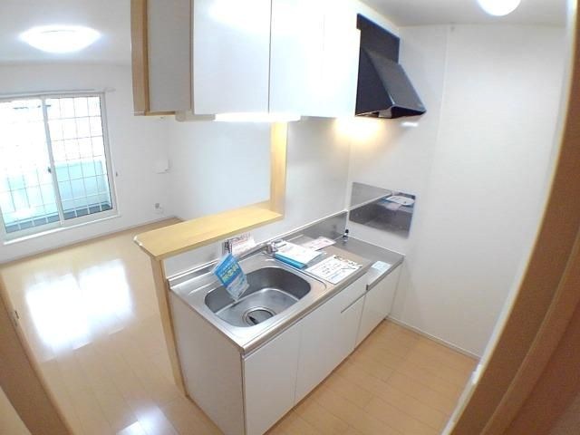 キッチン　写真は同型別物件です。