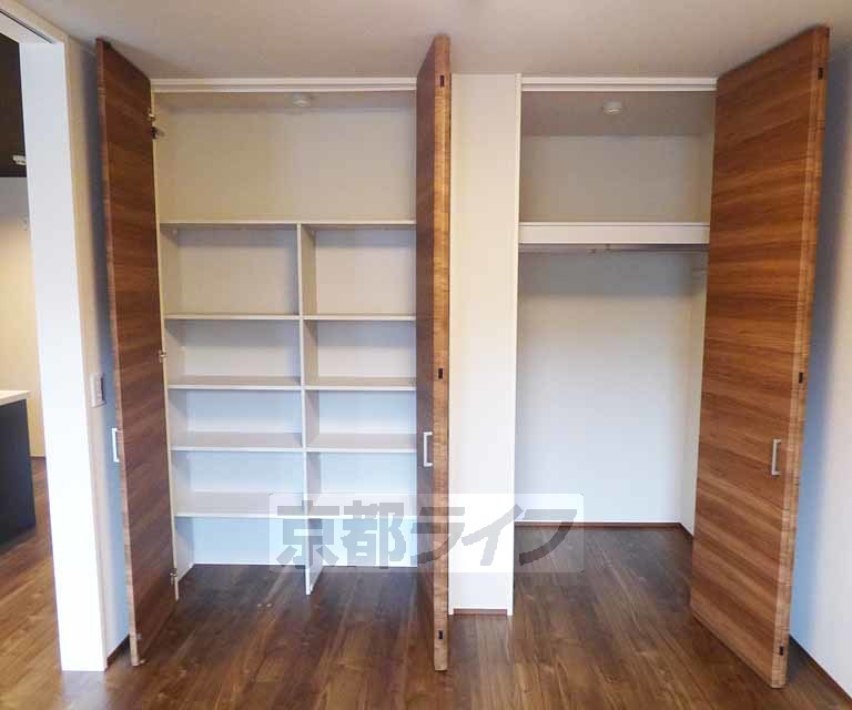 収納　奥行きがあります