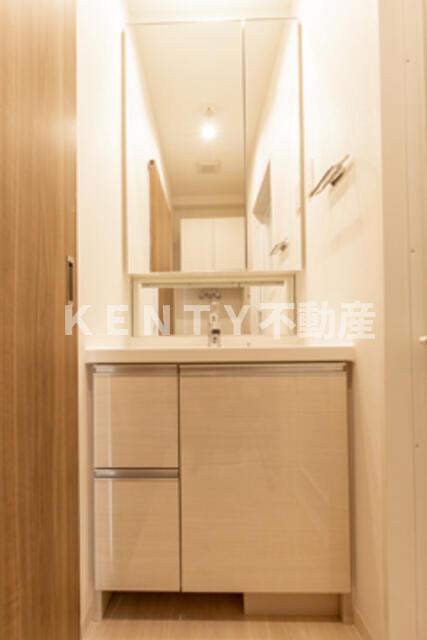 洗面設備　洗面所です