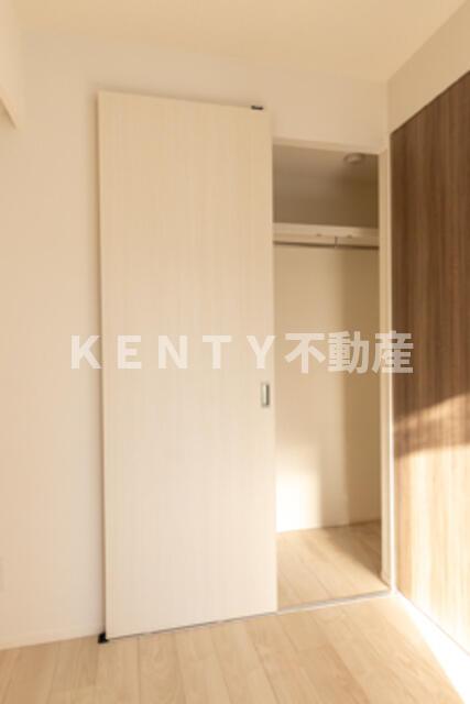 収納　たっぷりとした収納スペースです