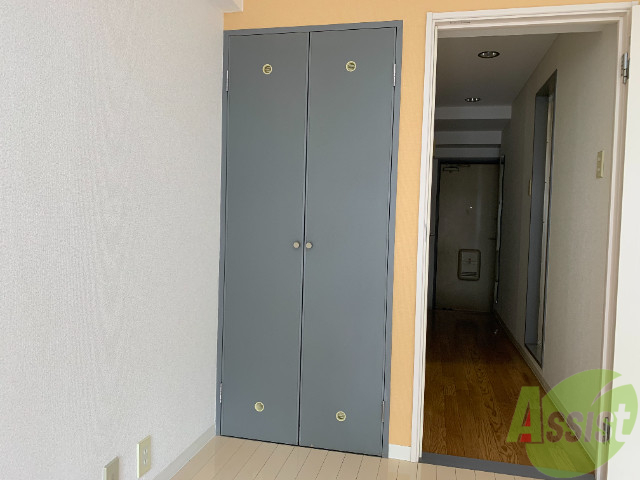 収納　クローゼットがありました。お洋服や荷物はここへ