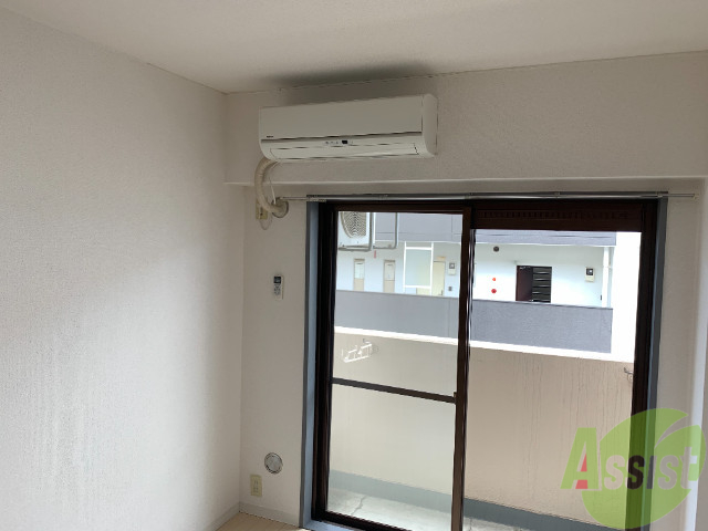 その他設備　エアコンが設置してありますので、寒暖対策もばっちり。