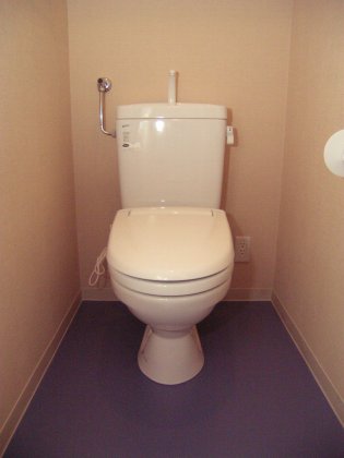 トイレ　嬉しいウォシュレット付きのトイレ！便座温かいですよ♪