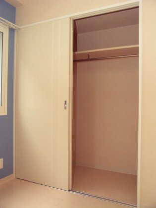 収納　衣類の収納に便利なクローゼットが付いています！