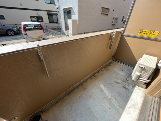 バルコニー　※別部屋の写真です