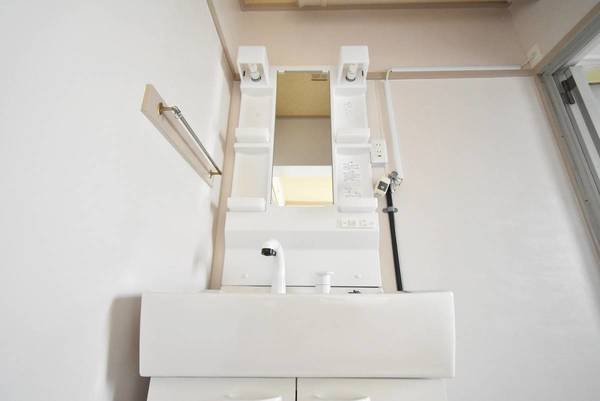 洗面設備　ビレッジハウスの同一物件・同一タイプの間取りの写真です