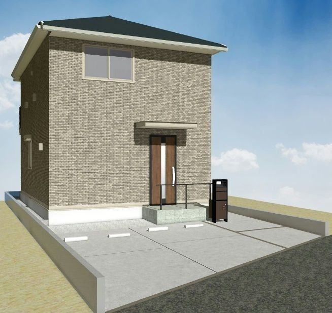 建物外観　完成パース