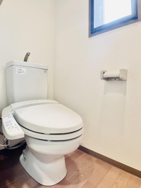 トイレ　ゆったりとした空間のトイレです