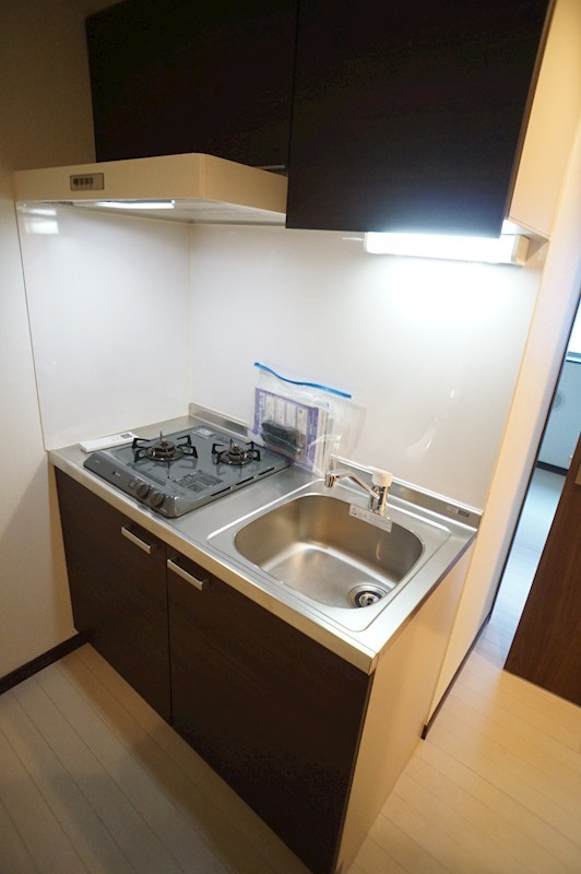 キッチン　ガス2口コンロ