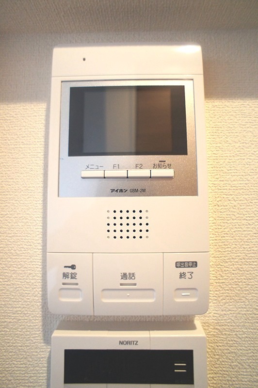 セキュリティ　モニター付きインターホン！