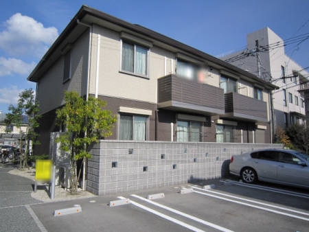 建物外観　「HEARTY S　ENT　B棟?」は南向きで日当たり良好で