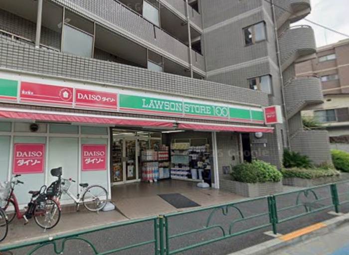 コンビニ　100ローソン（コンビニ）まで220m
