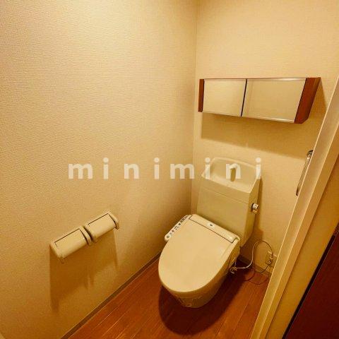 トイレ　※写真は別号室のものですので現状優先させていただきます。