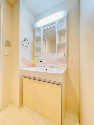 洗面設備　使いやすい洗面所です※別号室の写真です