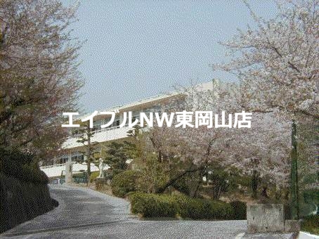中学校　岡山市立妹尾中学校（中学校）まで603m