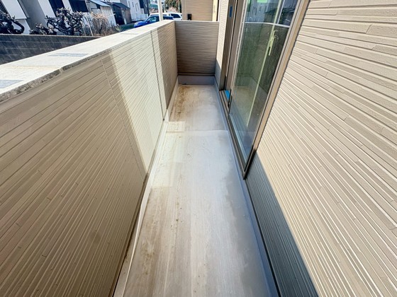 バルコニー　※別部屋の写真です。