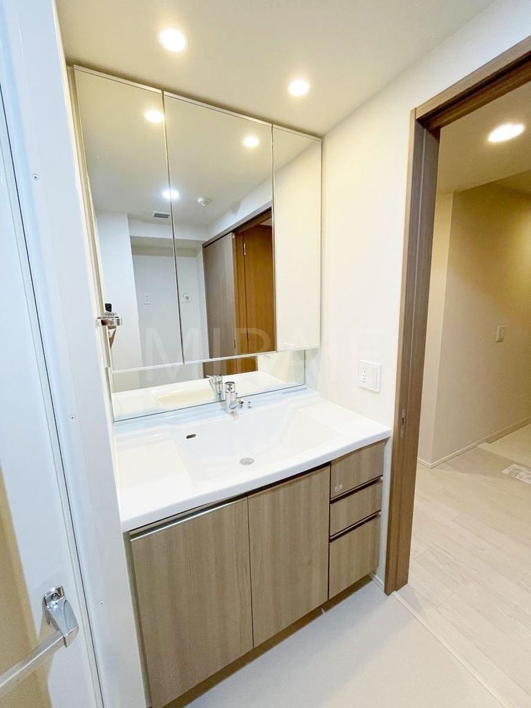 洗面設備　別部屋参考画像です