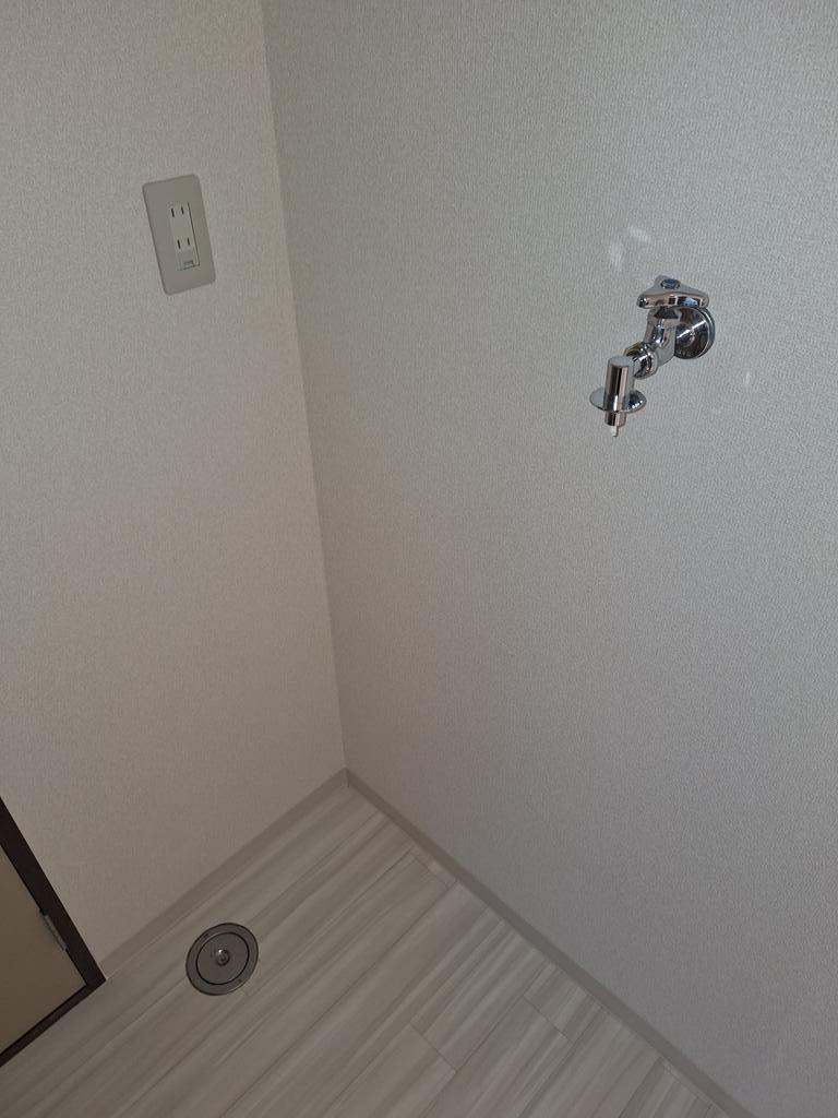 洗面設備　室内洗濯機置場