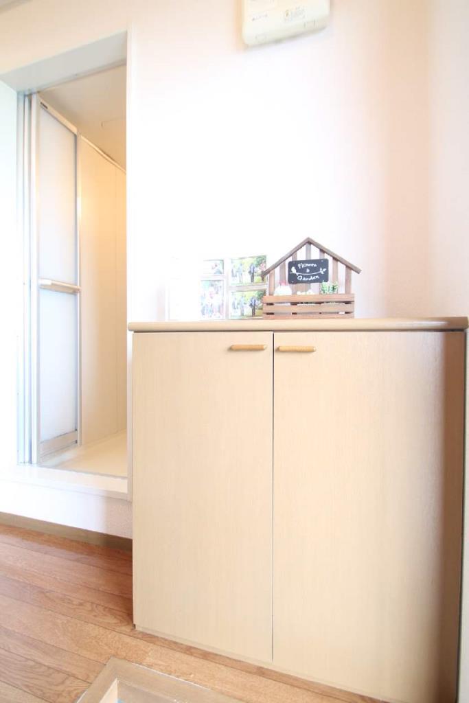 玄関　シューズボックスあります