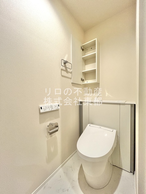 トイレ　洗浄便座付です！