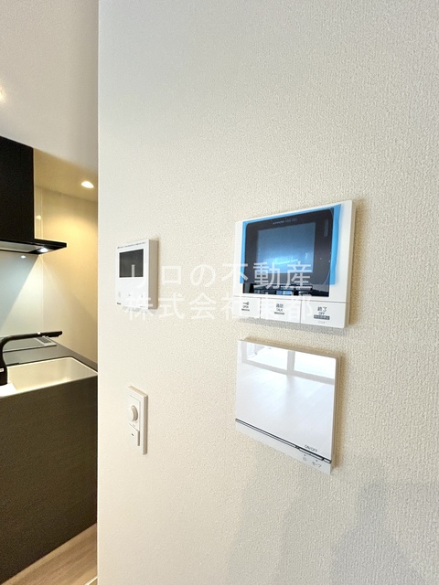 セキュリティ　ＴＶモニター付インターホンがあるので訪問者が一目でわかります