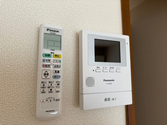 セキュリティ　※別号室のお写真です