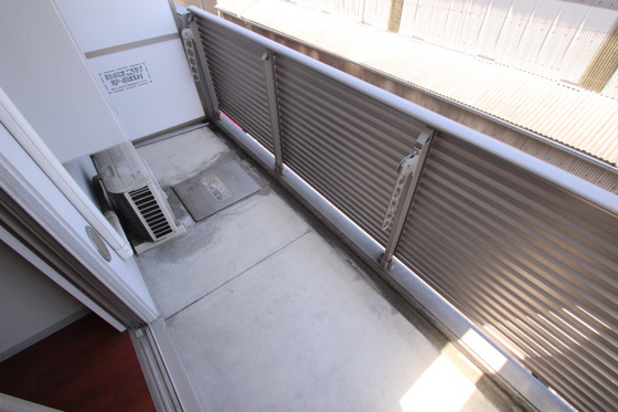 バルコニー　※別部屋の写真です