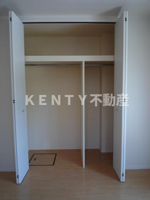 収納　収納のためのスペースです