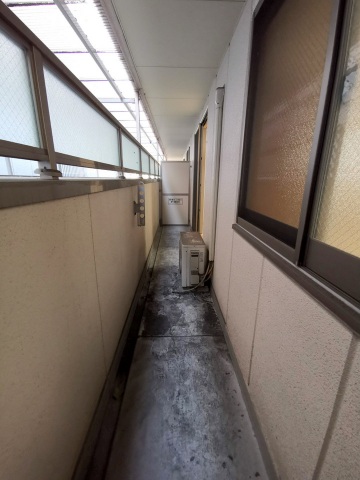 バルコニー　南向き