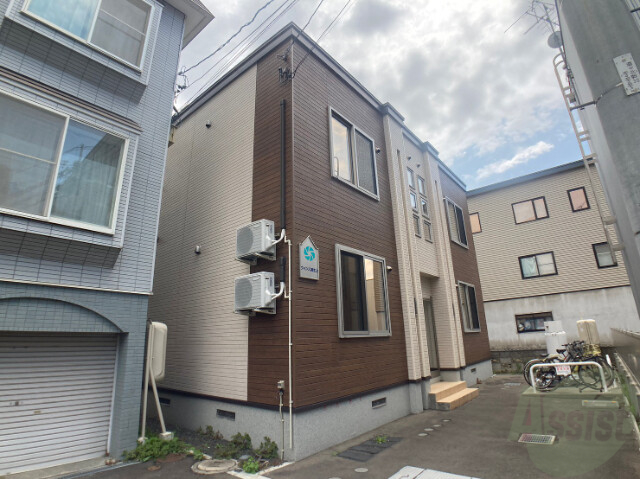 建物外観　札幌市北区新琴似六条「ウインズ麻生２」