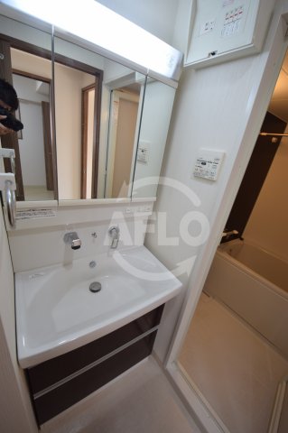 洗面設備　グランデカワノ真田山　洗面化粧台