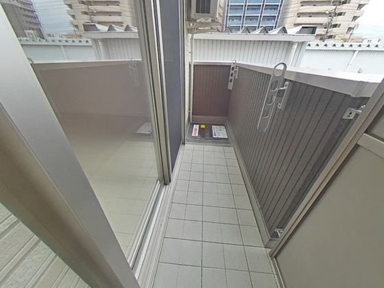 バルコニー　※別部屋の写真です