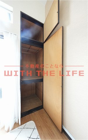 収納　大きなスペースがあり、収納には困りません