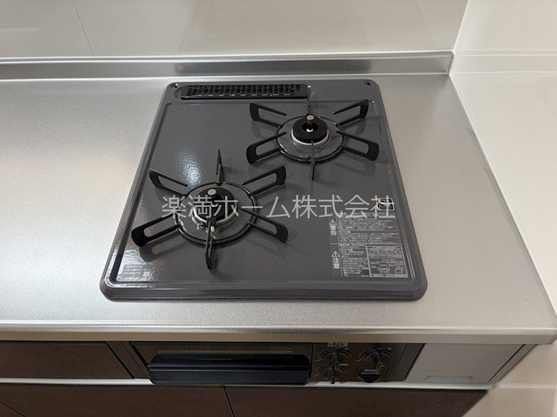 その他　2口ガスシステムキッチン♪