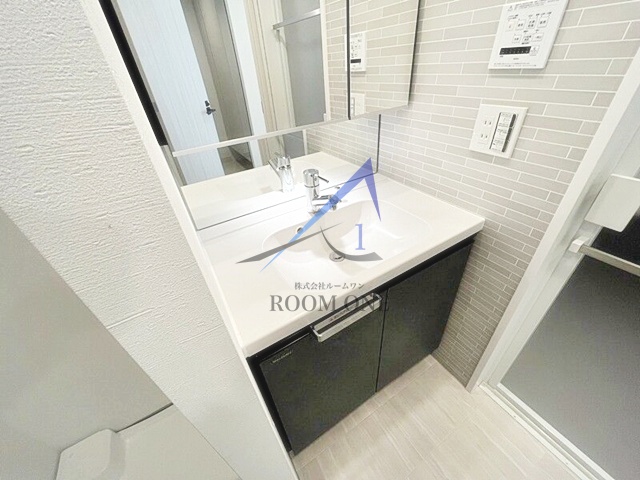 洗面設備　洗面台です。