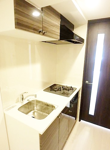 キッチン　★使いやすい二口コンロ、システムキッチン★