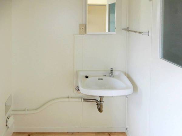 洗面設備　ビレッジハウスの同一物件・同一タイプの間取りの写真です